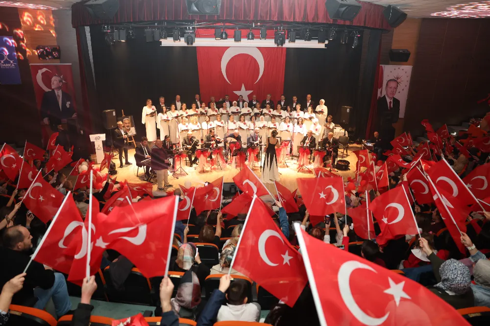 Darıca’da Cumhuriyet Konseri düzenlendi