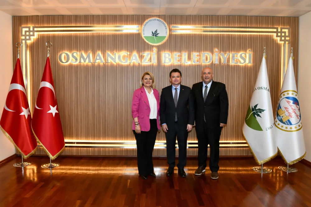 Hürriyet’ten Osmangazi Belediye Başkanı  Erkan Aydın’a hayırlı olsun ziyareti