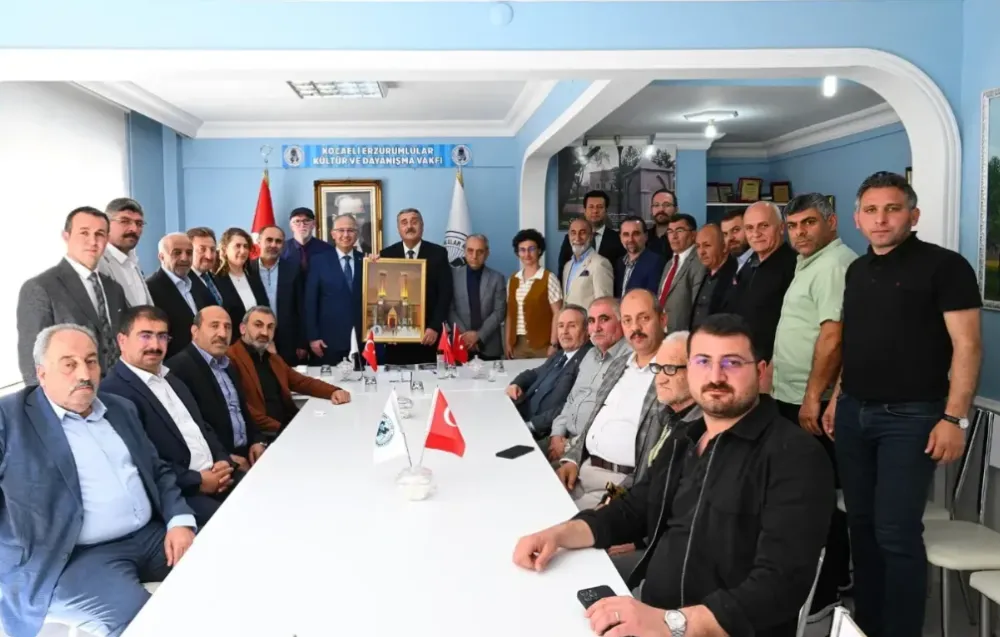 Rektör Cantürk, Erzurumlularla buluştu