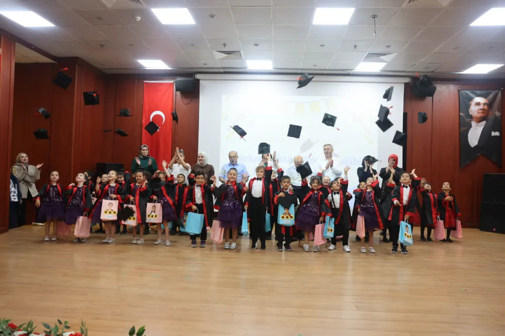 Çocuk Kulüpleri’nde karne heyecanı yaşandı