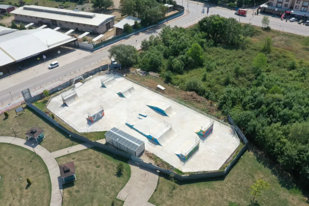 Büyükşehir’den Kartepe’ye skate park