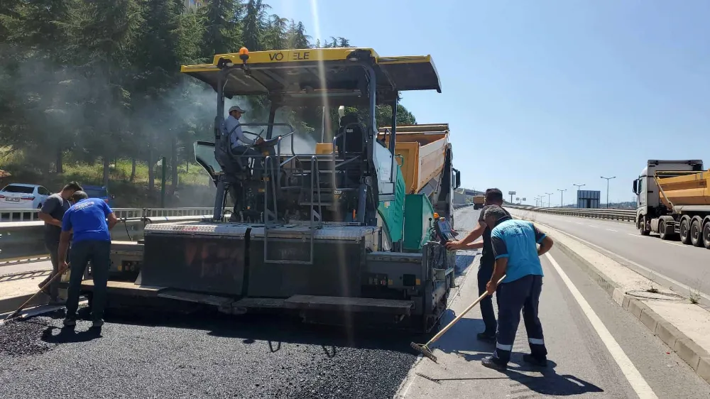 Kocaeli’de güvenli sürüş için pürüzsüz yollar