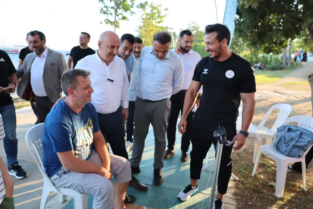 Darıcalılar sağlıklı vücut yaşam analizi ile spora yönlendiriliyor