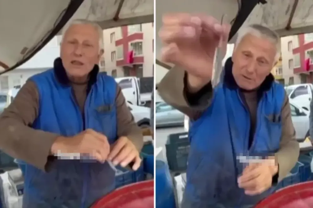 Balıkların tazeliğini kanıtlamak için yaptığı şey akılalmaz