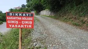 Mahalle karantinaya alındı, giriş çıkış yasaklandı