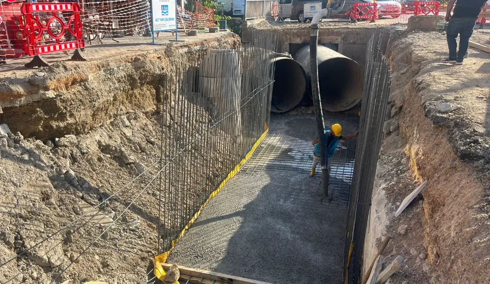 İSU’DAN TAŞKIN RİSKİNE KARŞI GÜÇLÜ ÖNLEM