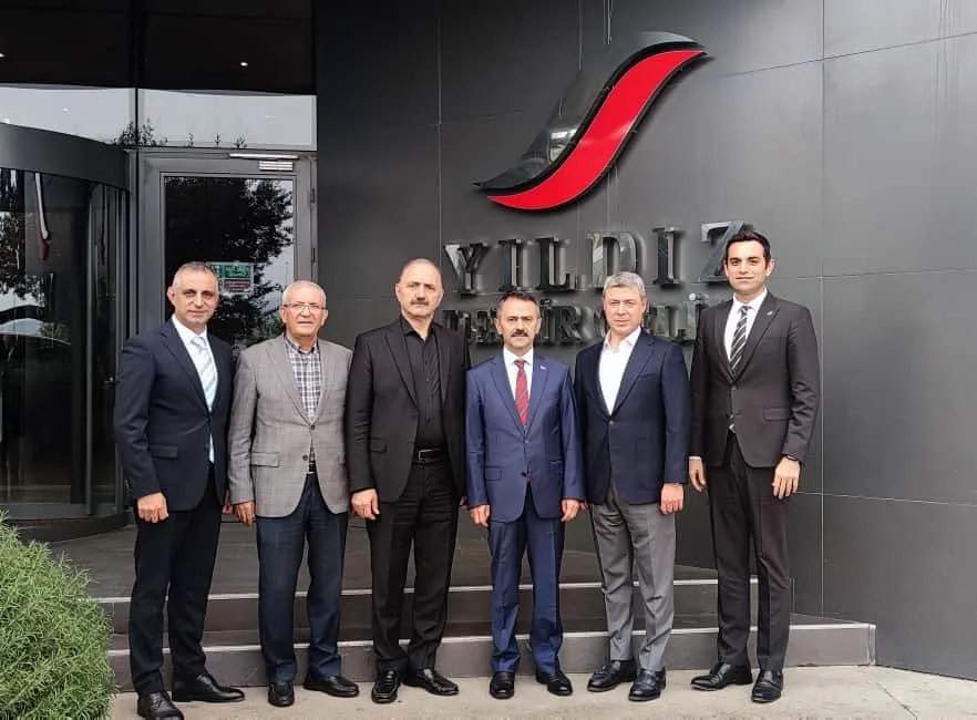 Vali İlhami Aktaş’tan Yıldız Demir Çelik’e Ziyaret