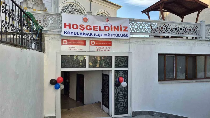Koyulhisar’da Kur’an kursları eğitime başladı
