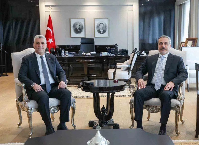 Dışişleri Bakanı Fidan, Ticaret Bakanı Bolat ile görüştü
