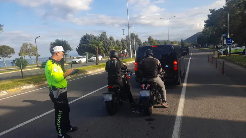 Ordu’da bir haftada yaklaşık 17 bin araç ve sürücüsü denetlendi
