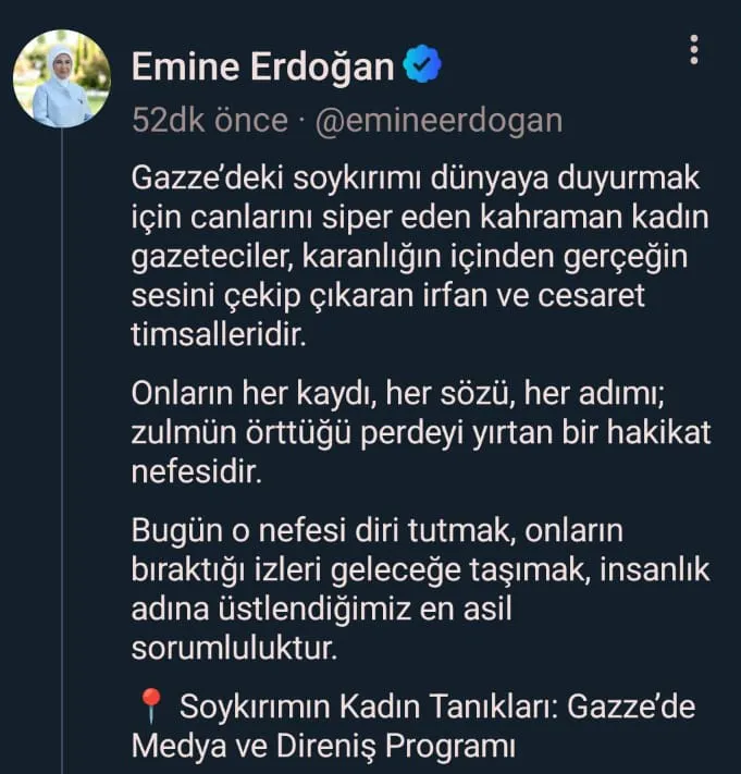 Emine Erdoğan: 