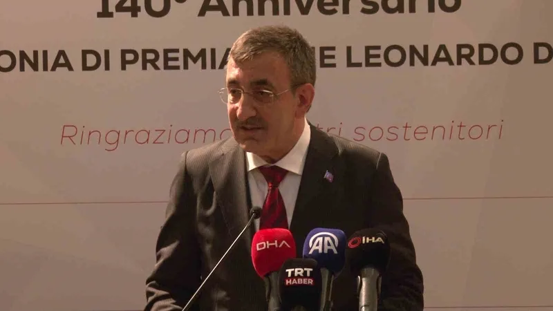 Cumhurbaşkanı Yardımcısı Cevdet Yılmaz: 