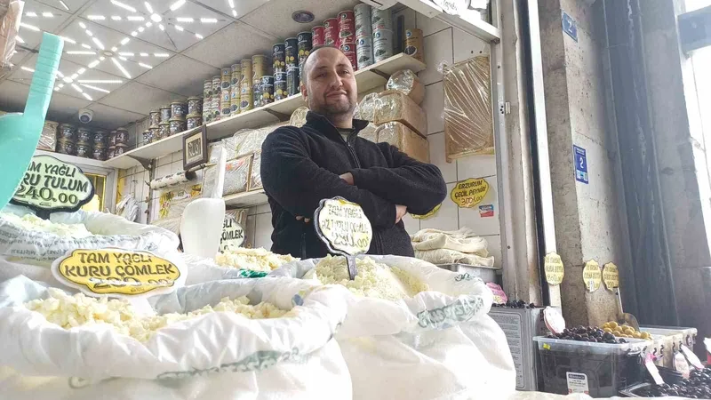 Kaliteli peynir kokusundan anlaşılır
