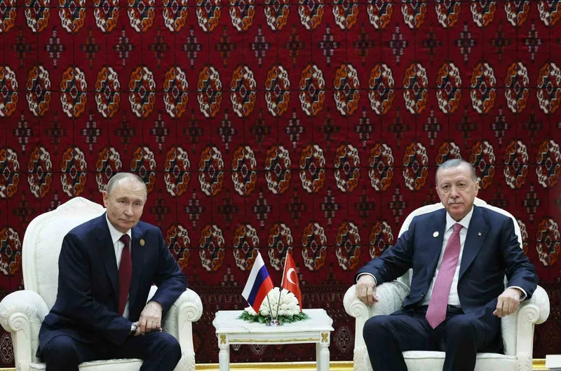 Erdoğan-Putin ile görüştü
