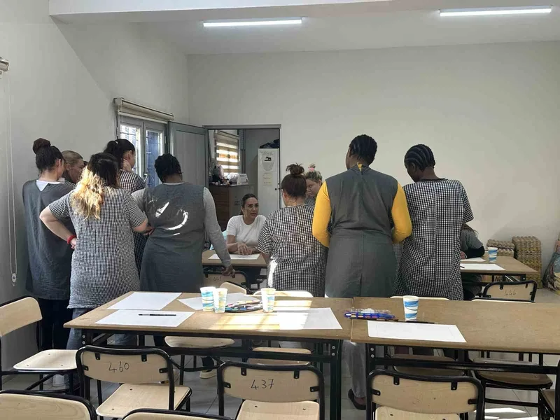 Cezaevinde sağlık, psikoloji ve sanat buluşması
