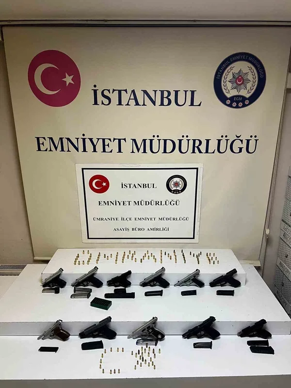 İstanbul’da yasa dışı silah ticareti operasyonu: 1 şüpheli yakalandı
