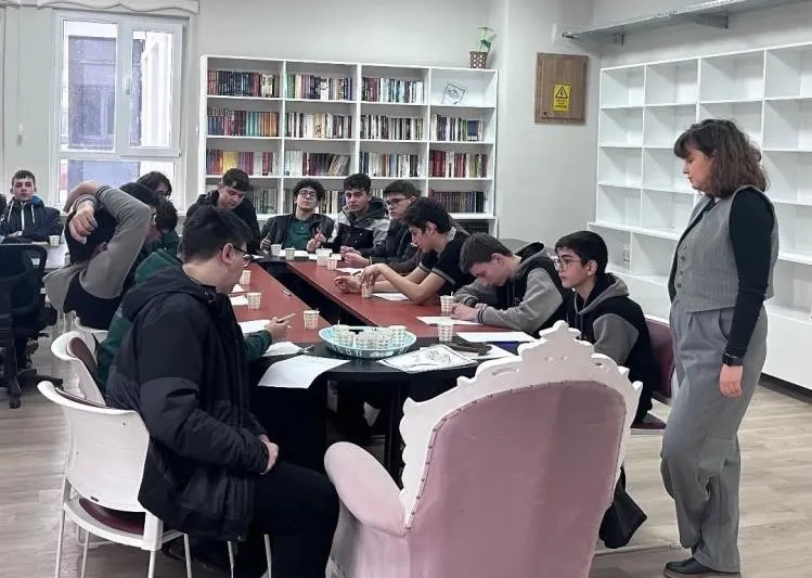 Kütahya Şehit Selim Cansız AİHL’de öğrenci, yazar buluşması
