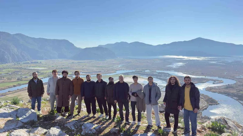 Menteşe gençleri Dalyan Kaunos’ta tarih ve doğayla buluştu
