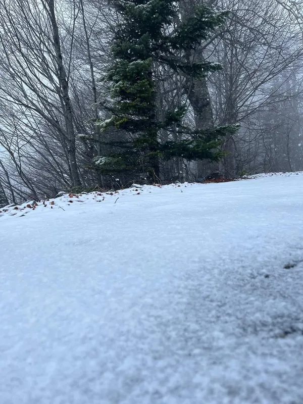 Kartepe beyaza büründü, kartpostallık görüntüler ortaya çıktı
