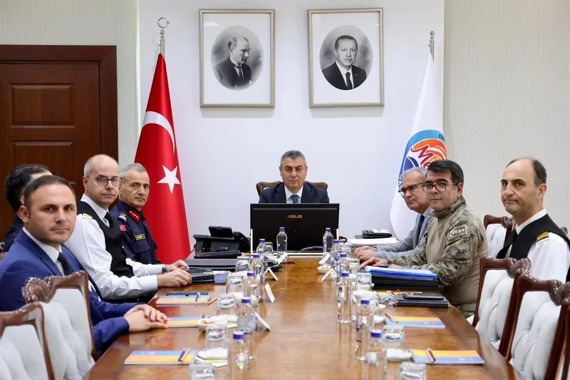 Mersin’de Güvenlik ve Asayiş Değerlendirme Toplantısı yapıldı
