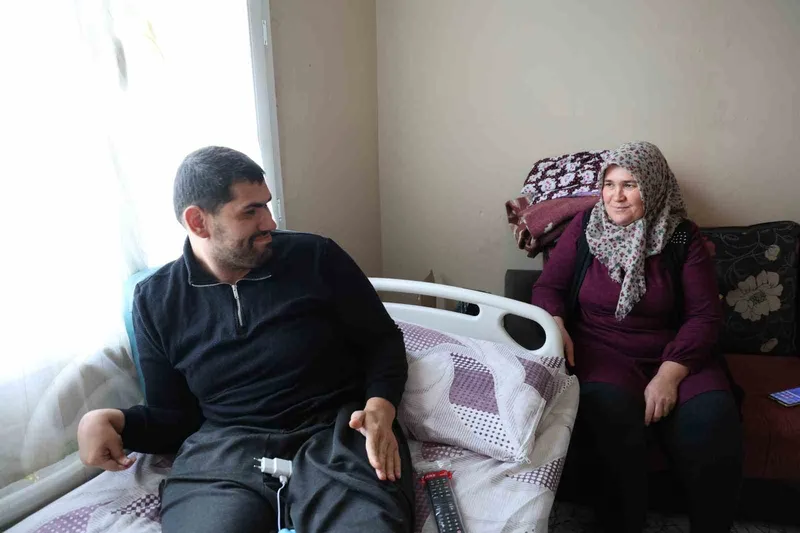 Boynuna batan tel engelli bıraktı, 24 yıldır mutluluk hayalleri kuruyor
