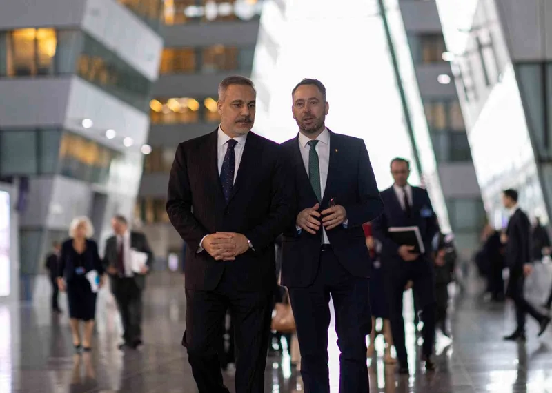 Dışişleri Bakanı Fidan, Belçika Dışişleri Bakanı Prevot ile görüştü
