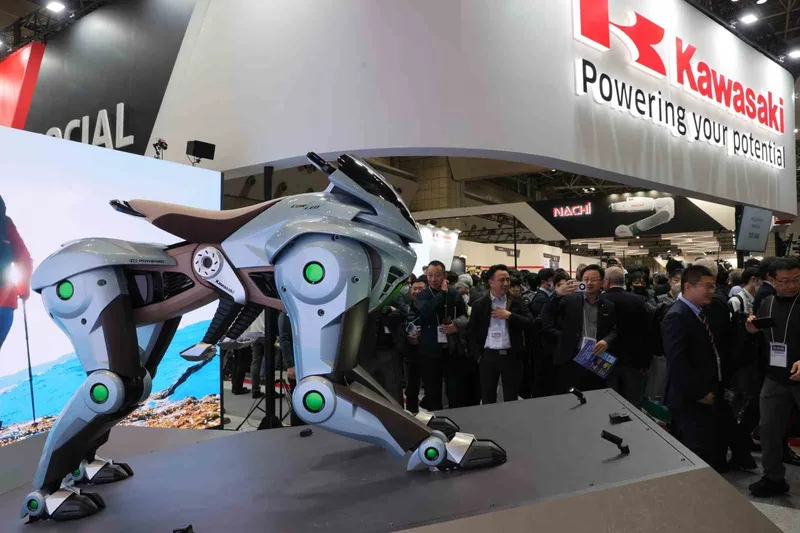 Japonya’da robottan Türkiye’ye 