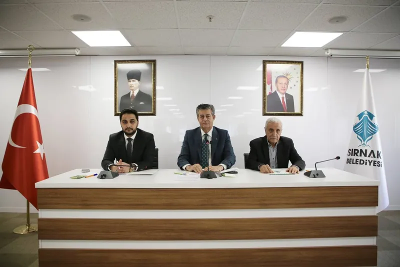 Şırnak Belediyesinde 2025 yılının son meclis toplantısı yapıldı
