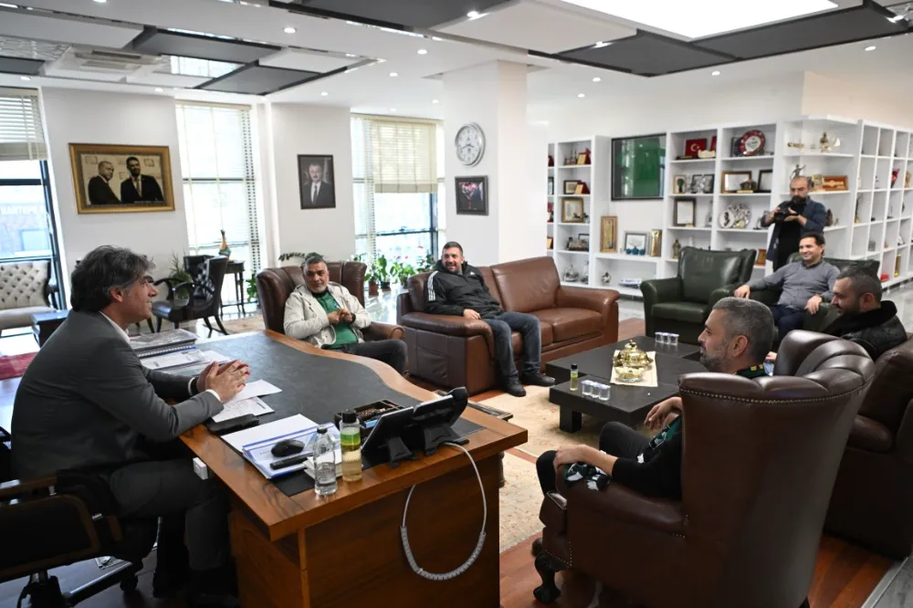 Hodri Meydan’dan Başkan Kocaman’a Ziyaret