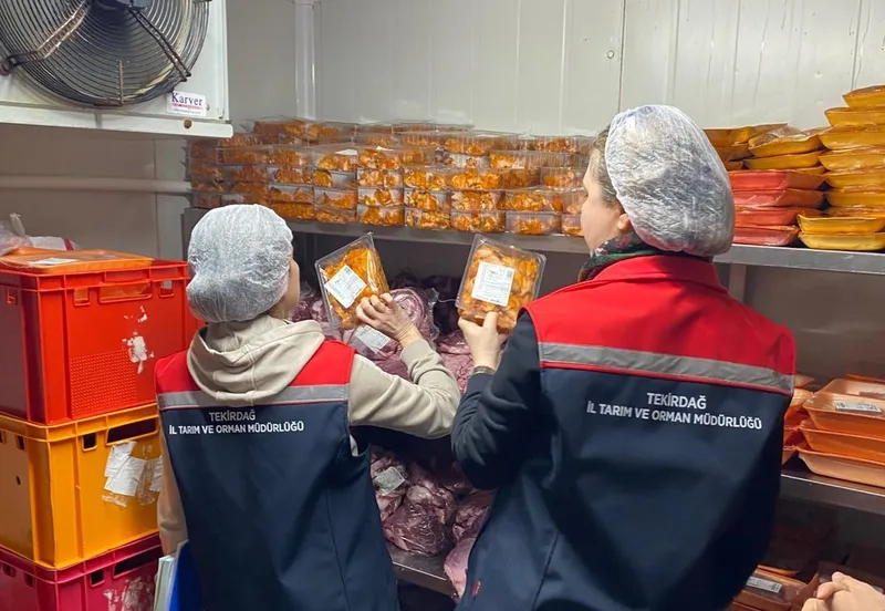 Tekirdağ’da toplu tüketim yerlerinde eş zamanlı gıda denetimi
