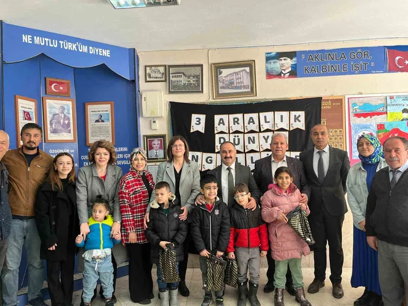 Buldan Milli Eğitim özel öğrencileri unutmadı
