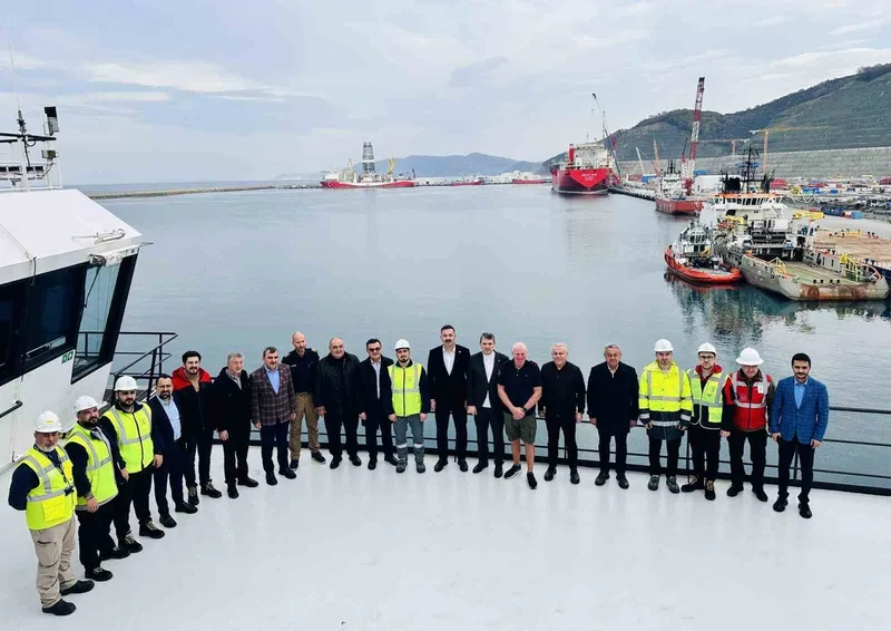 Seven Vega gemisi Filyos Limanı’nda: 2026 hedefi için start verildi
