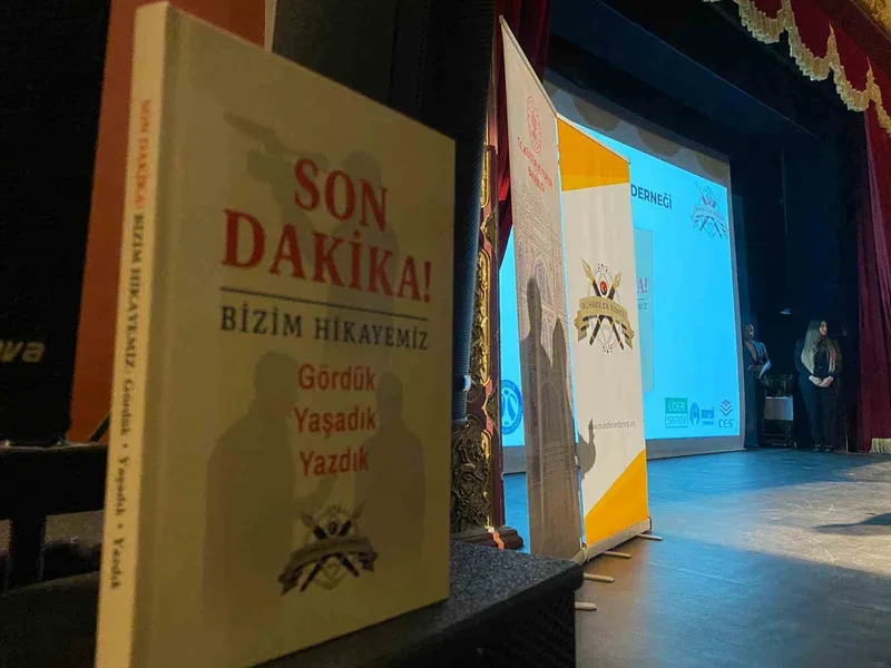 ’Son Dakika - Bizim Hikayemiz: Gördük, Yaşadık, Yazdık’ kitabı tanıtıldı
