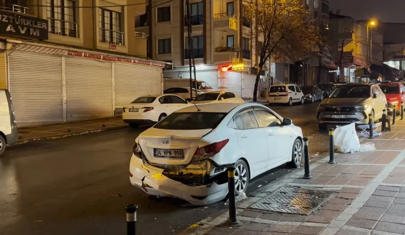Esenyurt’ta hafif ticari aracın çarptığı adam yaralandı: O anlar kamerada
