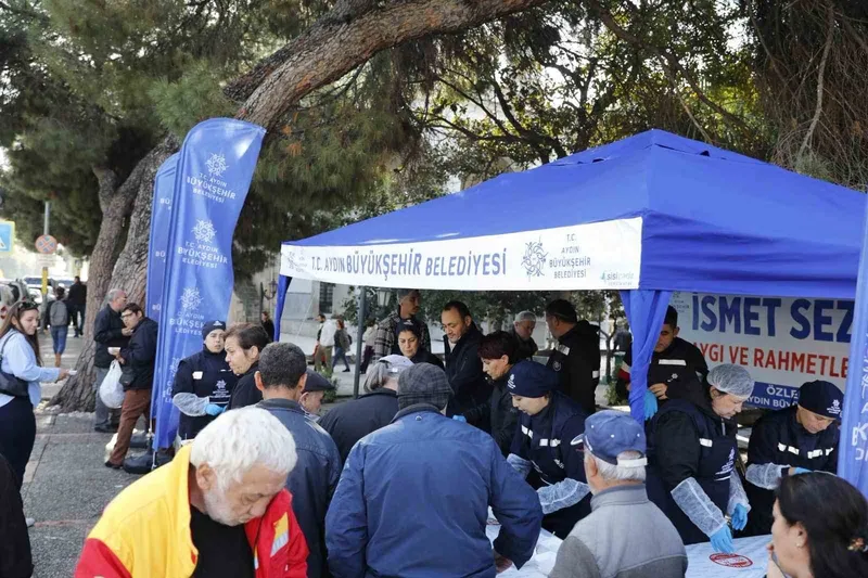 Başkan Çerçioğlu’ndan İsmet Sezgin’in aramızdan ayrılışının yıl dönümünde lokma hayrı
