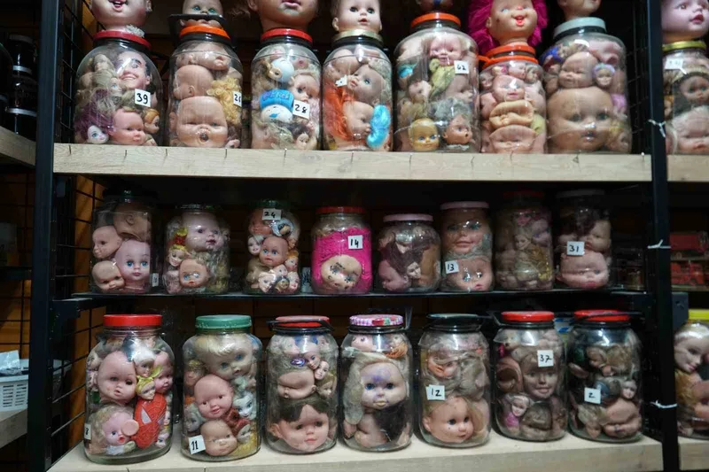 Görenleri ürküten sıra dışı koleksiyon
