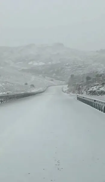 Denizli’nin yüksek kesimlerinde kar yağışı başladı
