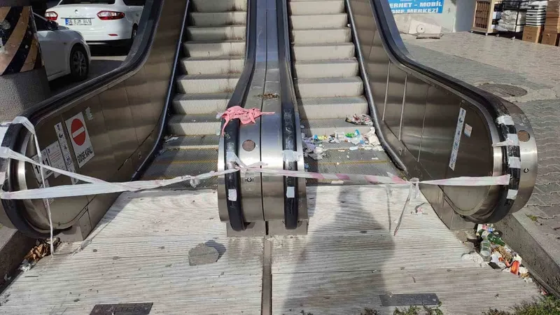 Şentepe Teleferik Hattı çürümeye terk edildi
