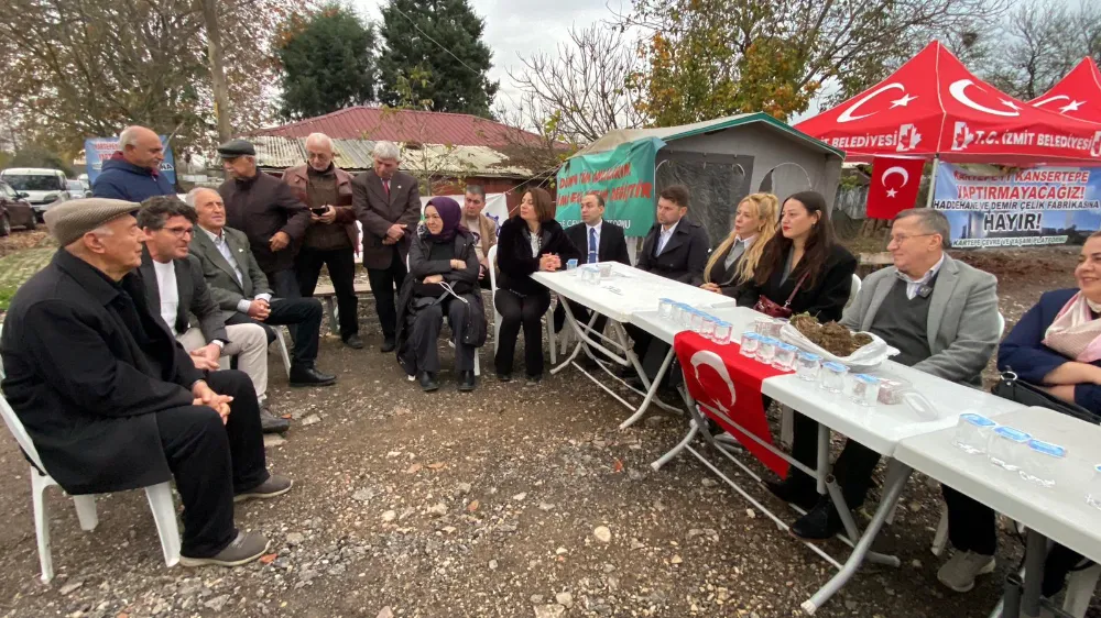 Kartepe’de Haddehane Projesine Karşı Nöbet: Lütfü Türkkan’dan Destek Ziyareti