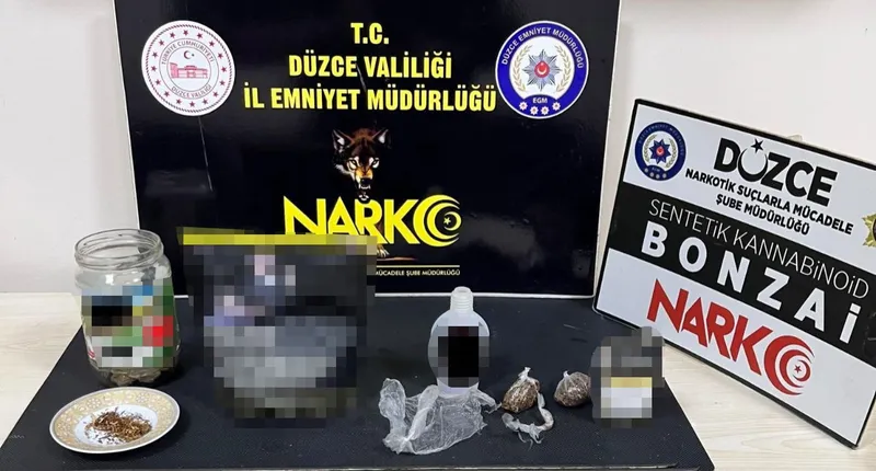 Düzce’de uyuşturucu operasyonu
