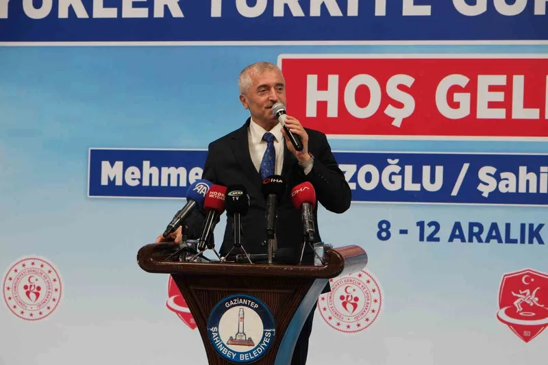 Türkiye Güreş Şampiyonası Gaziantep’te başladı
