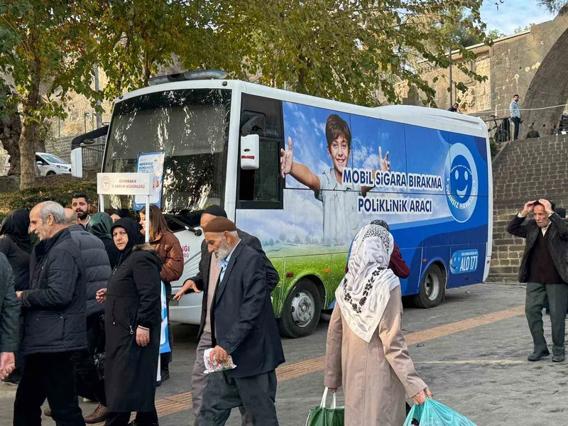 Diyarbakır’da sigarayla mücadele sokağa taşındı
