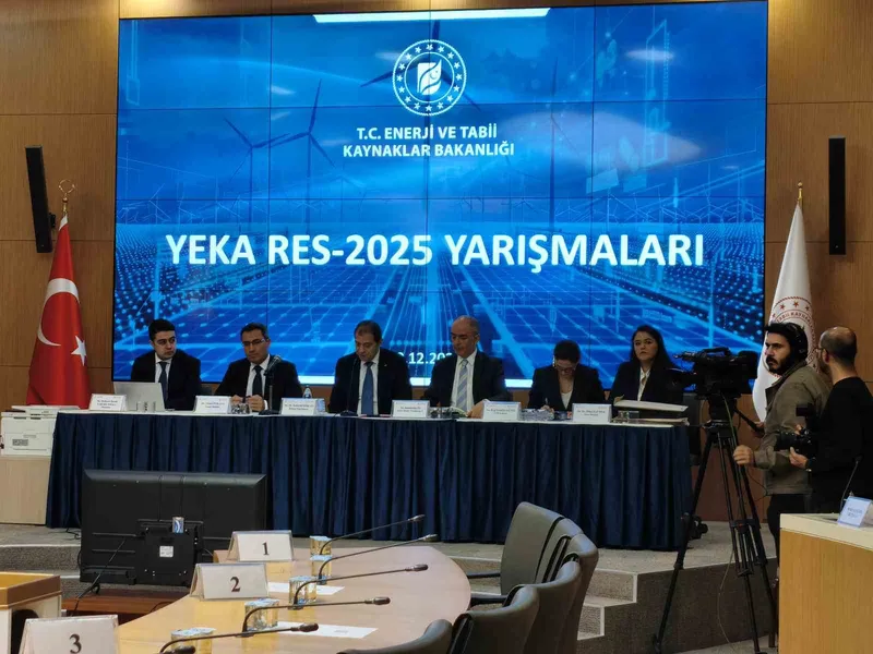 YEKA RES-2025 Yarışmaları tamamlandı: 6 bölge için teklifler belli oldu
