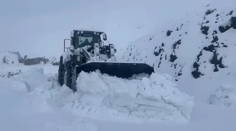 Şırnak’ta kar esareti: Beyaz örtü yarım metreyi geçti
