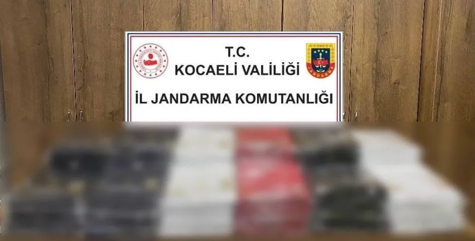 Kocaeli’de sahte kıyafet operasyonu
