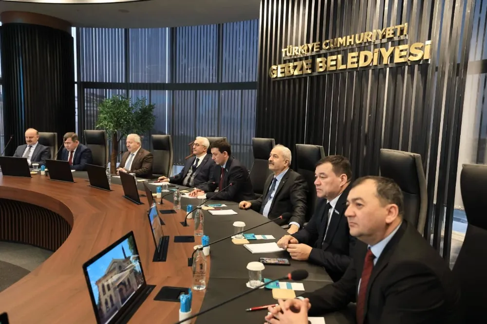 Başkan Büyükgöz’e Özbekistan’dan Konuklar