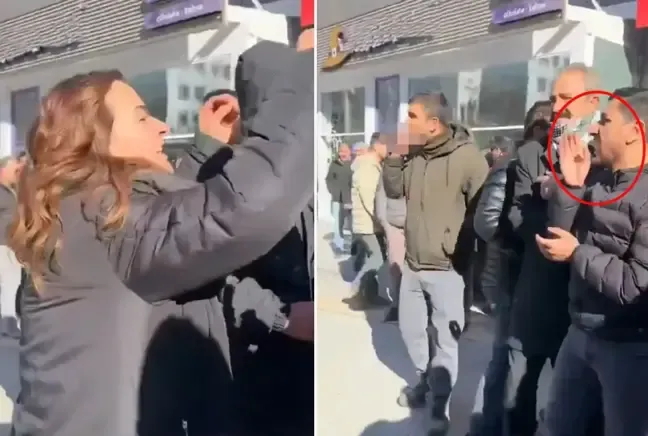 Kayyum protestolarında skandal anlar! 