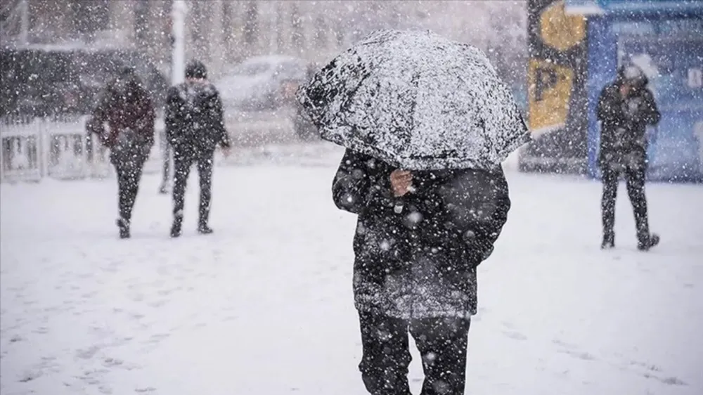Meteoroloji yeni haritayı paylaştı, Lapa lapa kar geliyor