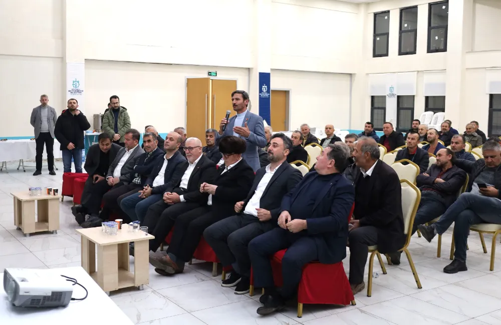 Büyükşehir’den çiftçilere bilgilendirme toplantısı