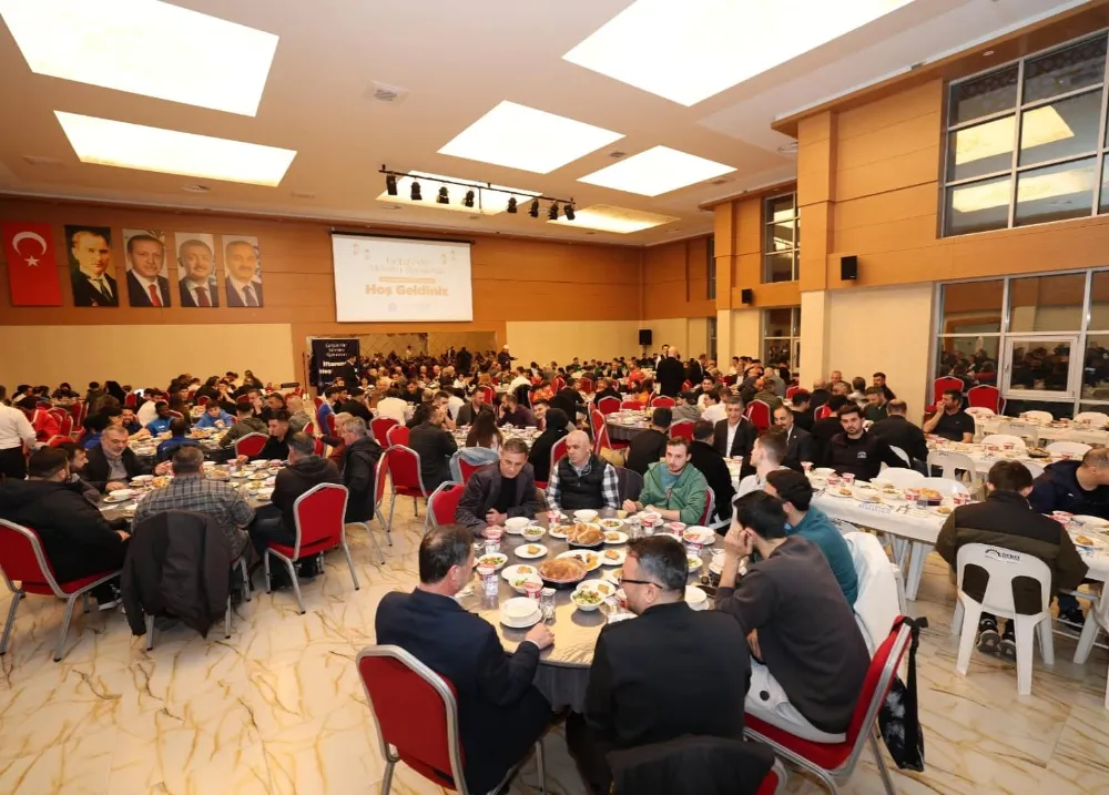 Başkan Büyükgöz amatörü iftarda ağırladı